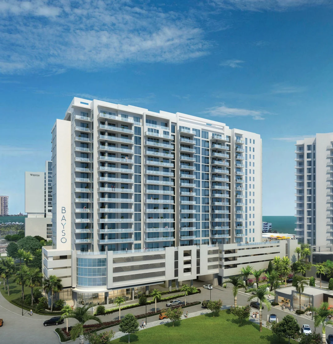 A rendering of downtown Sarasota's Bayso