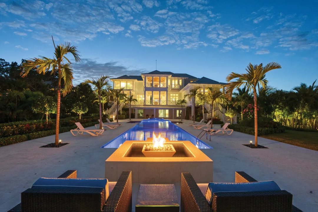 A luxury home on Casey Key