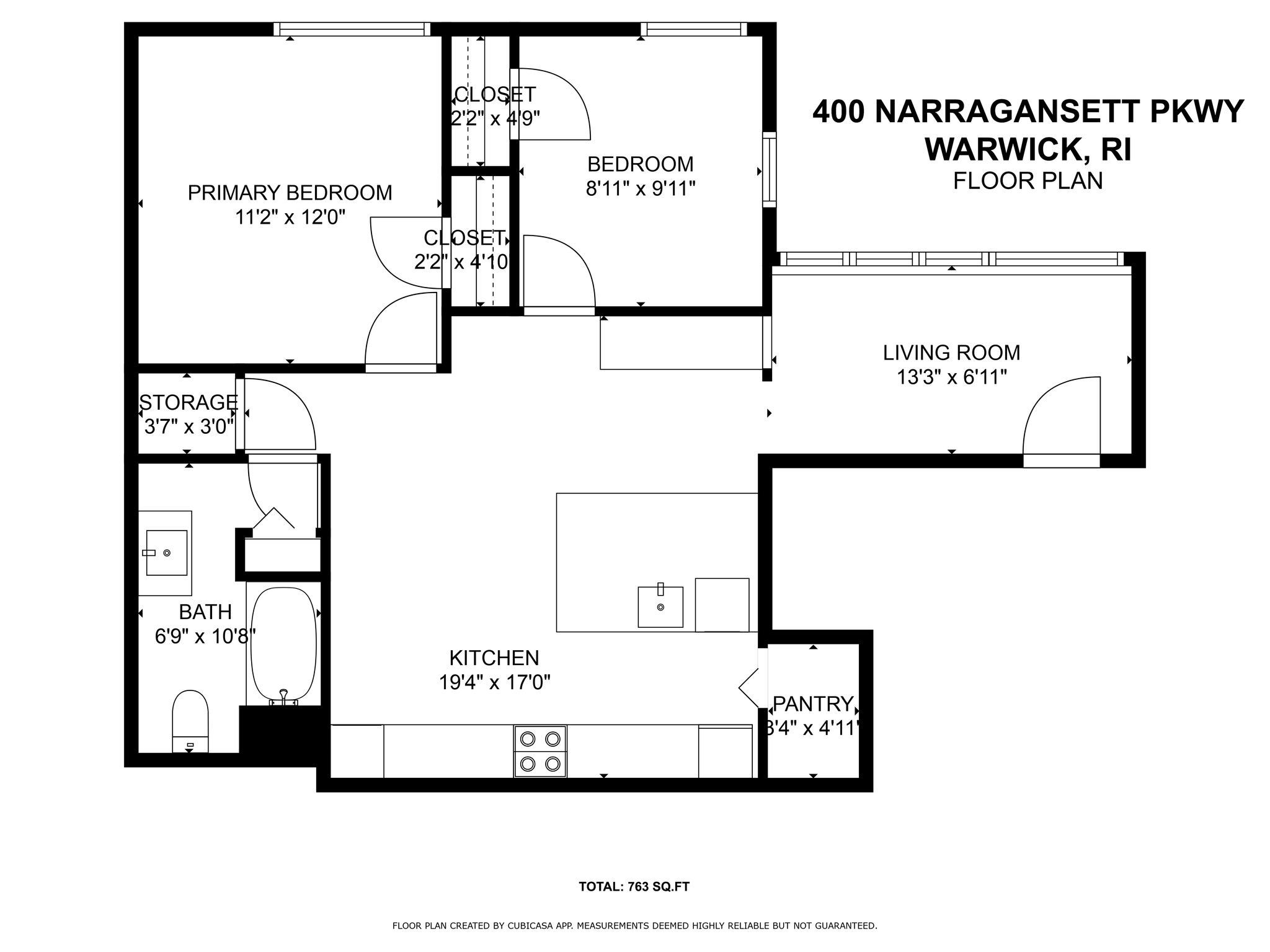 Unit SC12 Floor Plan