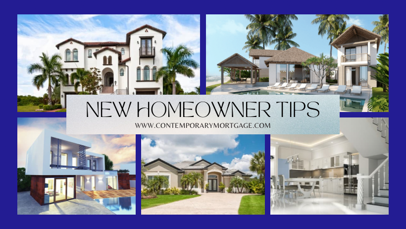 New Homeowner Tip Picture of Houses